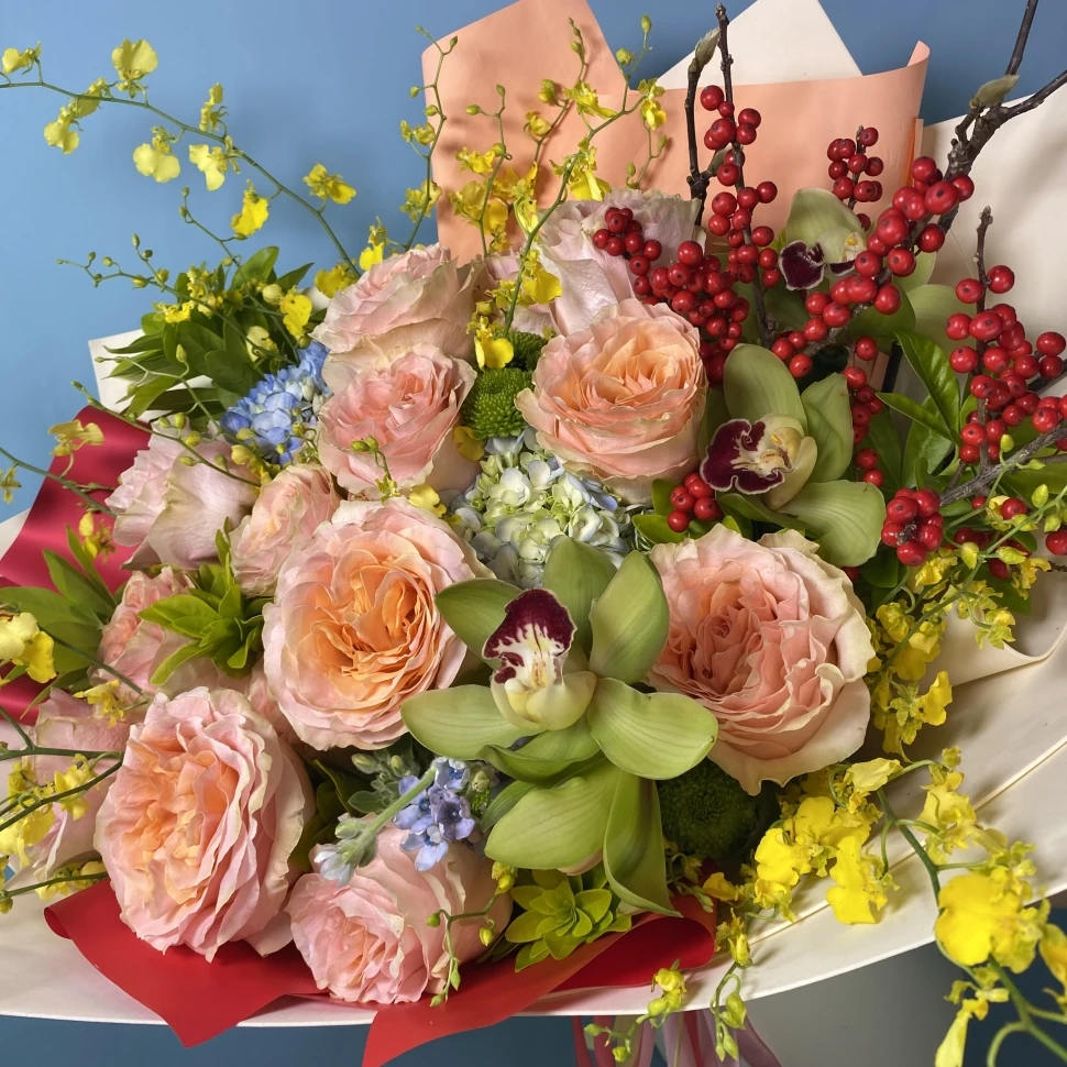 Авторский букет "Краски"