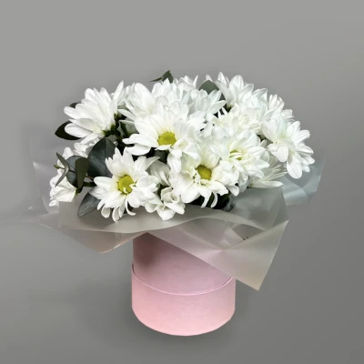 Композиция из хризантем