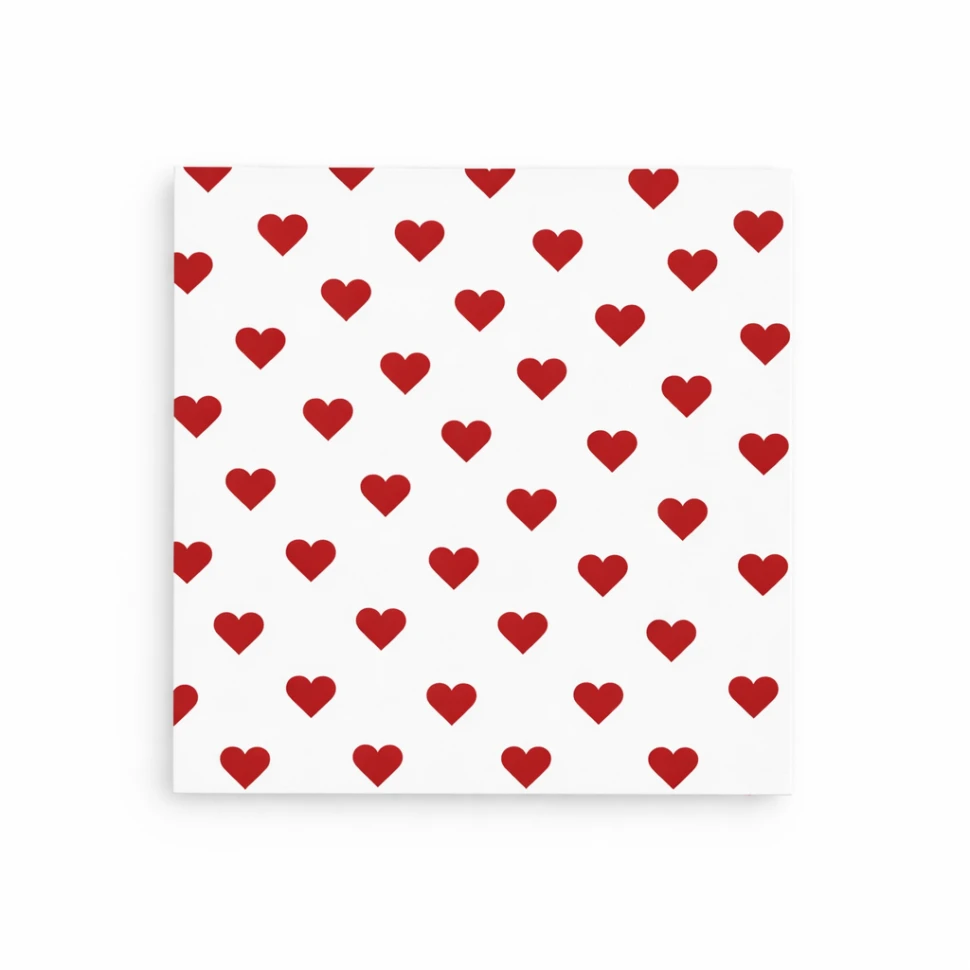 Открытка "Сердца"