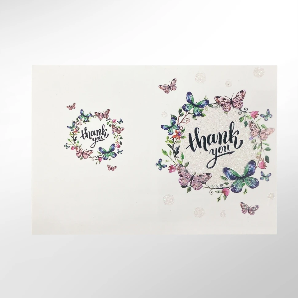 Открытка в букет "Thank you 3"