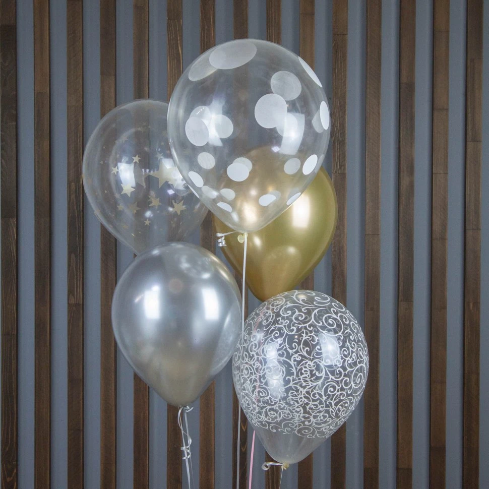 Шар гелиевый  с орнаментом