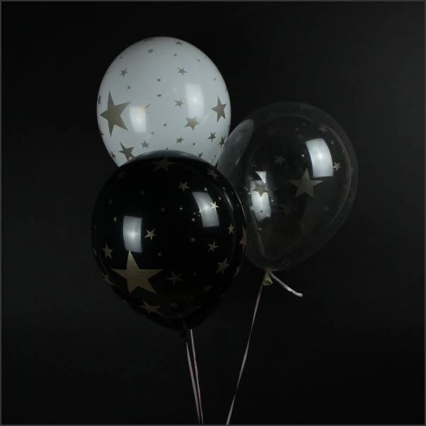 Шар гелиевый "Звёзды"