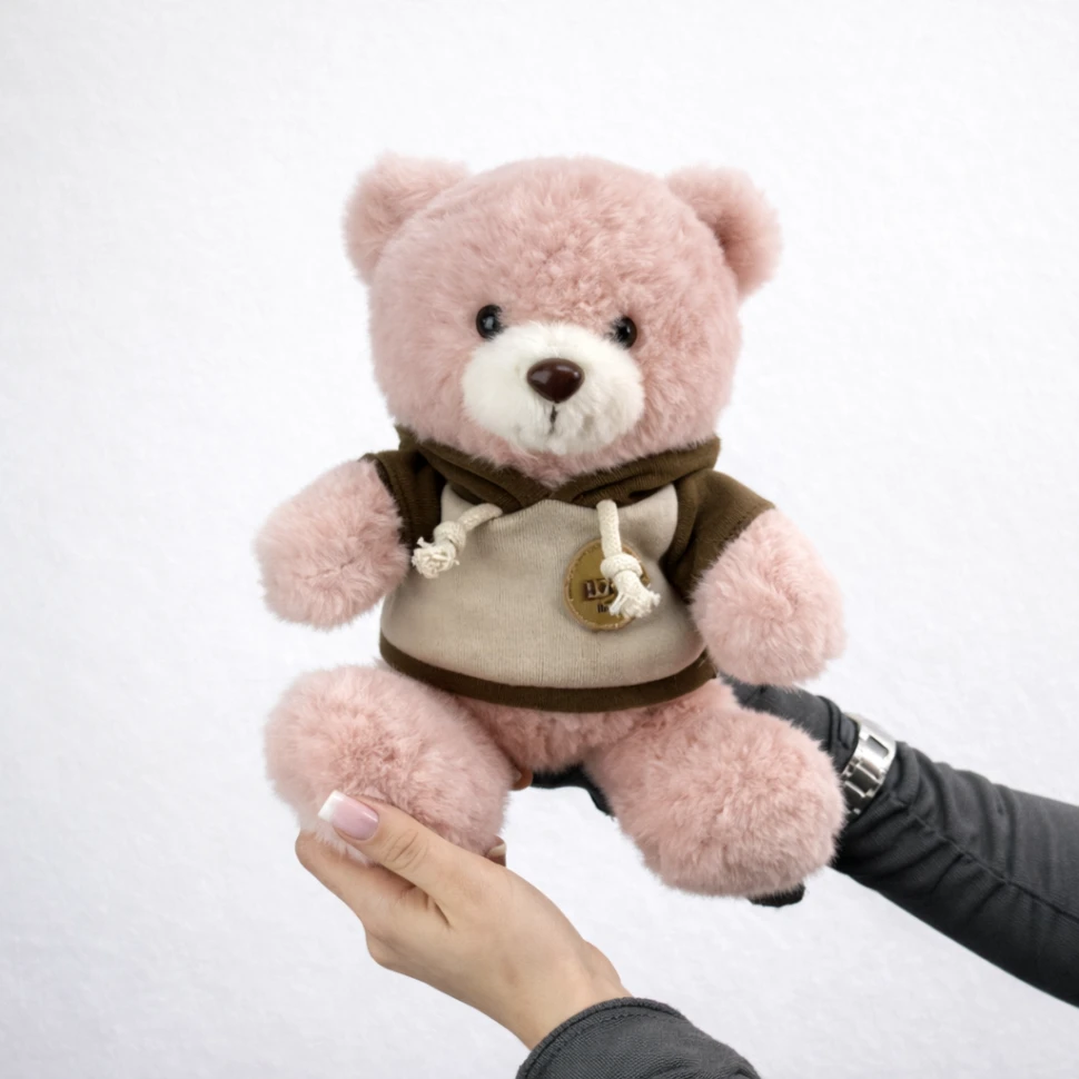 Розовый мишка