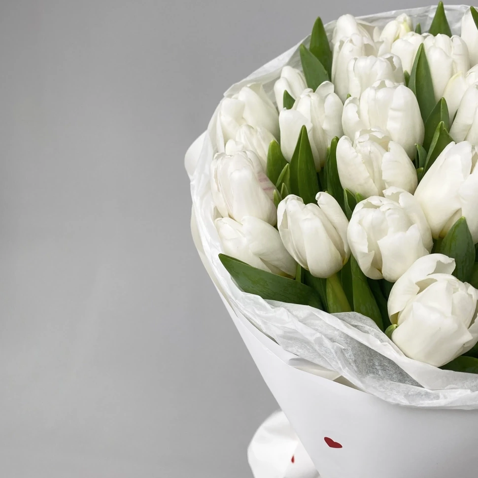 Букет из 29 тюльпанов
