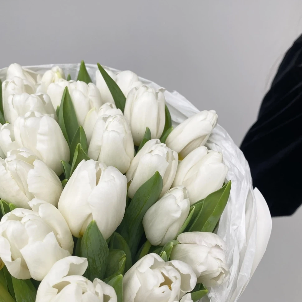 Букет из 29 тюльпанов