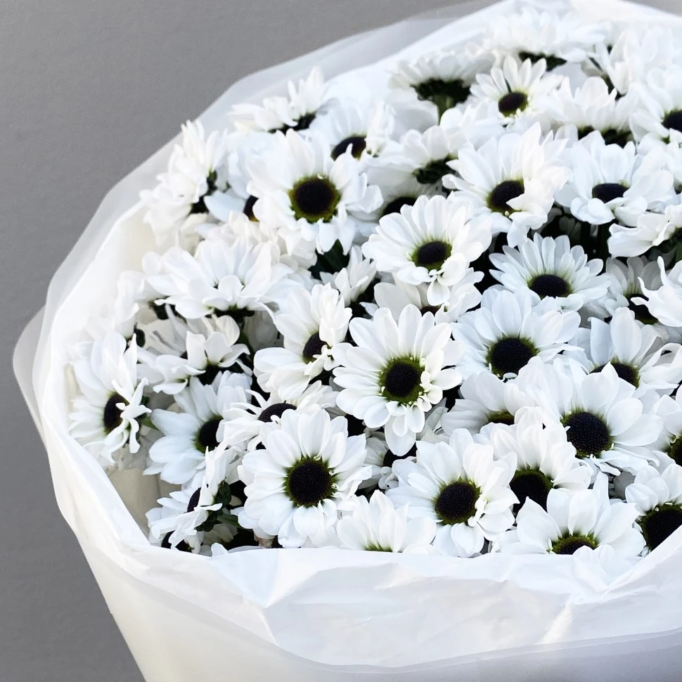 Букет из 11 хризантем