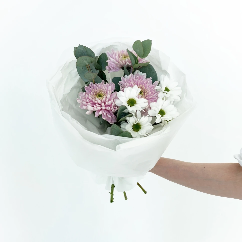 Букет из хризантем