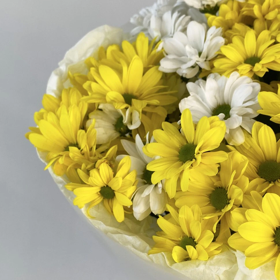 Букет из 7 хризантем